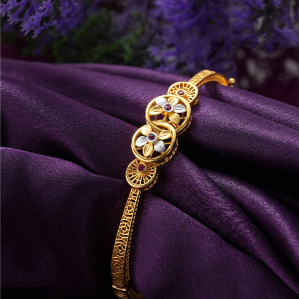 Redbud Gold Bracelet