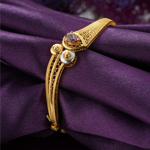 Lilac Gold Bracelet