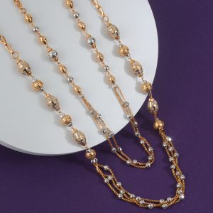 Noor-E-Zeen Dokiya Gold Chain