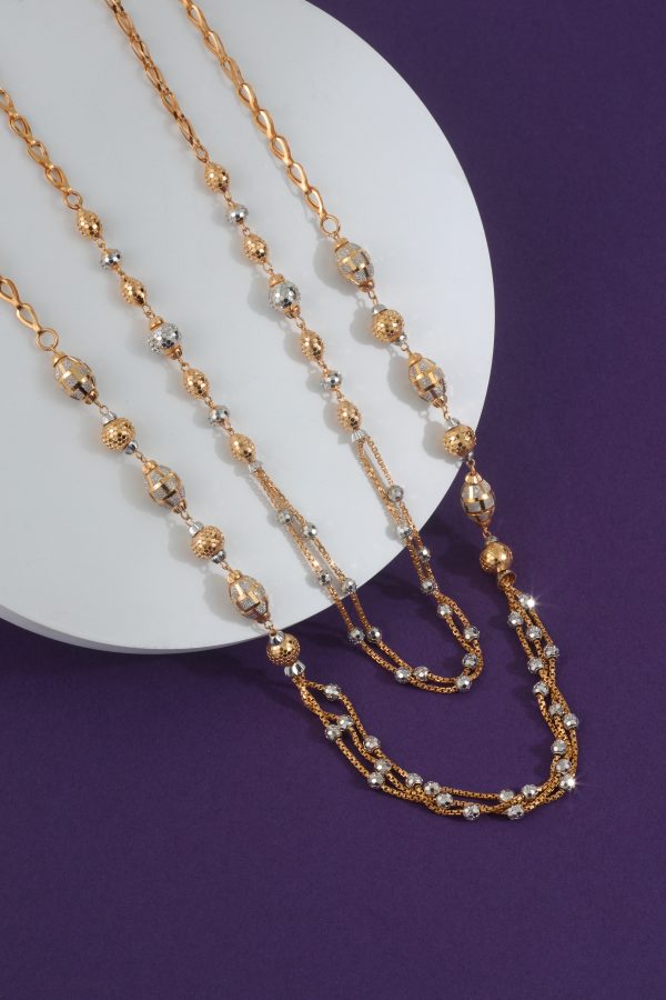 Noor-E-Zeen Dokiya Gold Chain