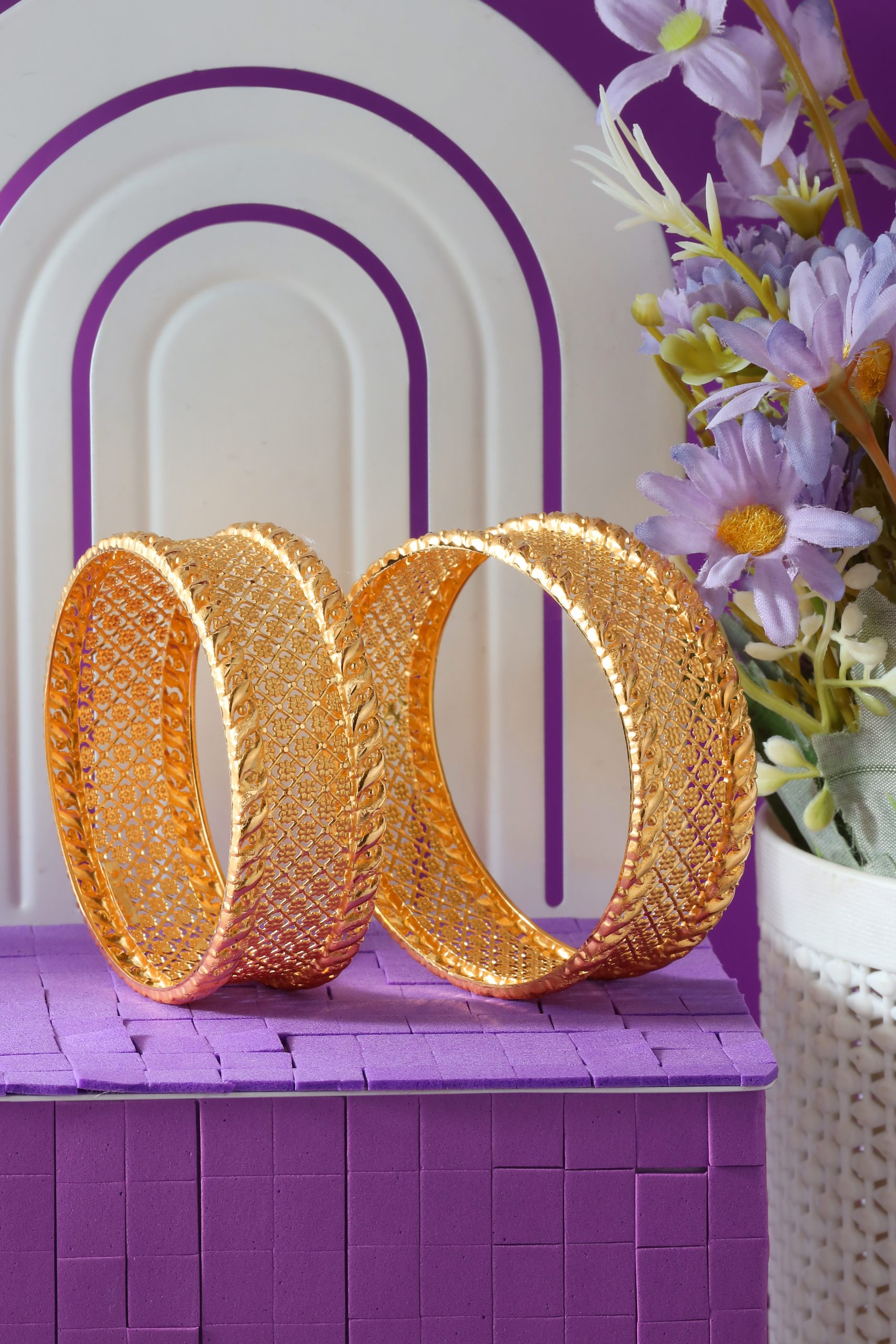 Luxury Gold Bangles for Women