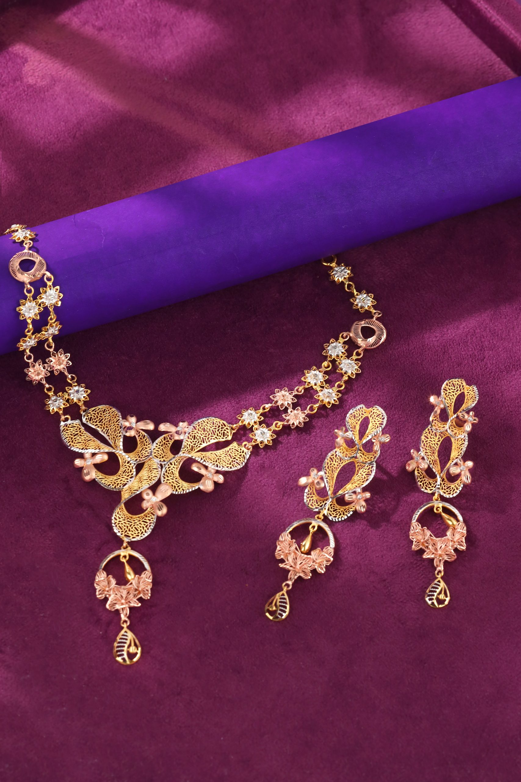 Celestia Grace Gold Fusion Set – Celestial Elegance