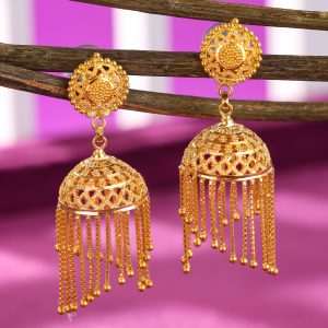 Rajlila Gold Tops – Rajkot Gold Tops Design with Floral and Heart Motifs