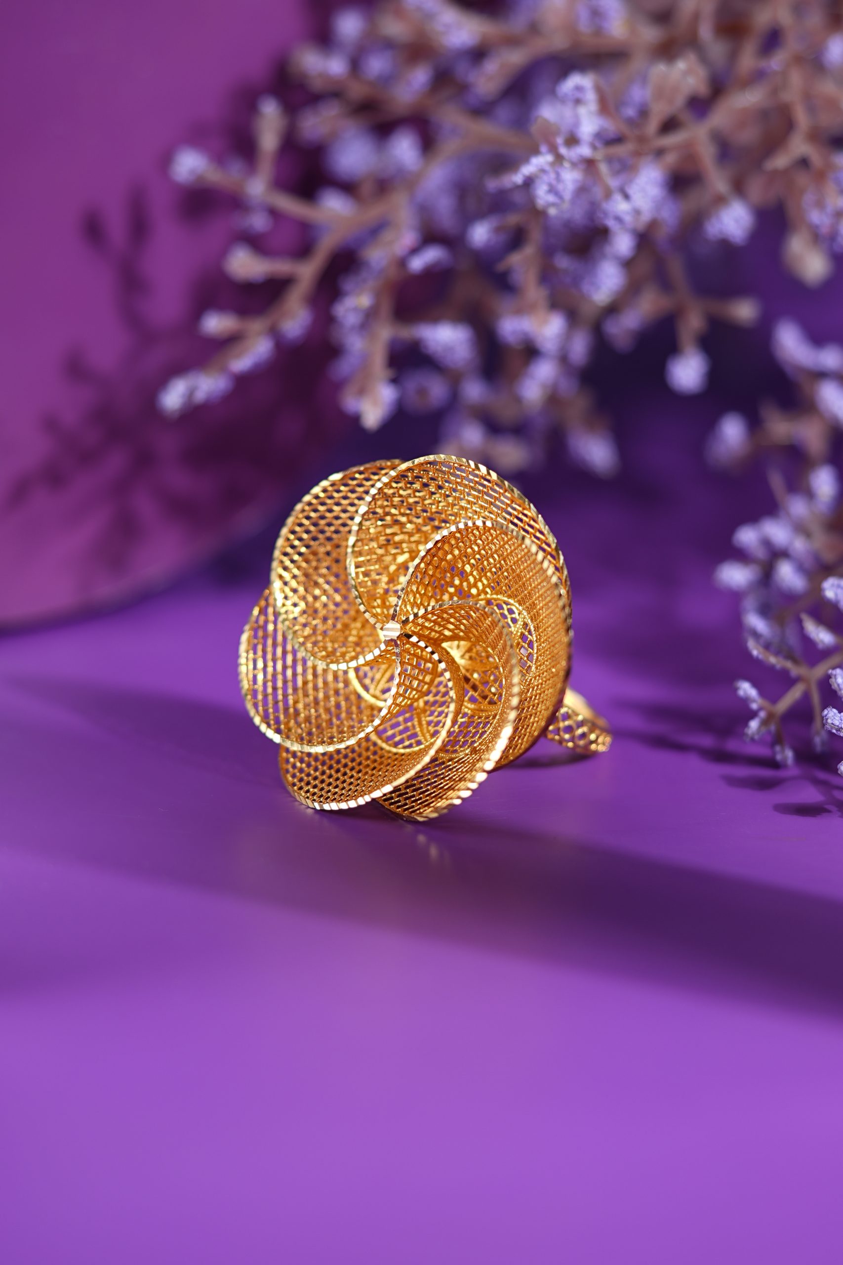 Huriya Gold Ring – Turkish Style Gold Ring for Timeless Elegance