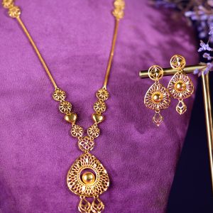 Elara Gold Half Set – Turkish Style Gold Half Set for Elegance and Sophistication