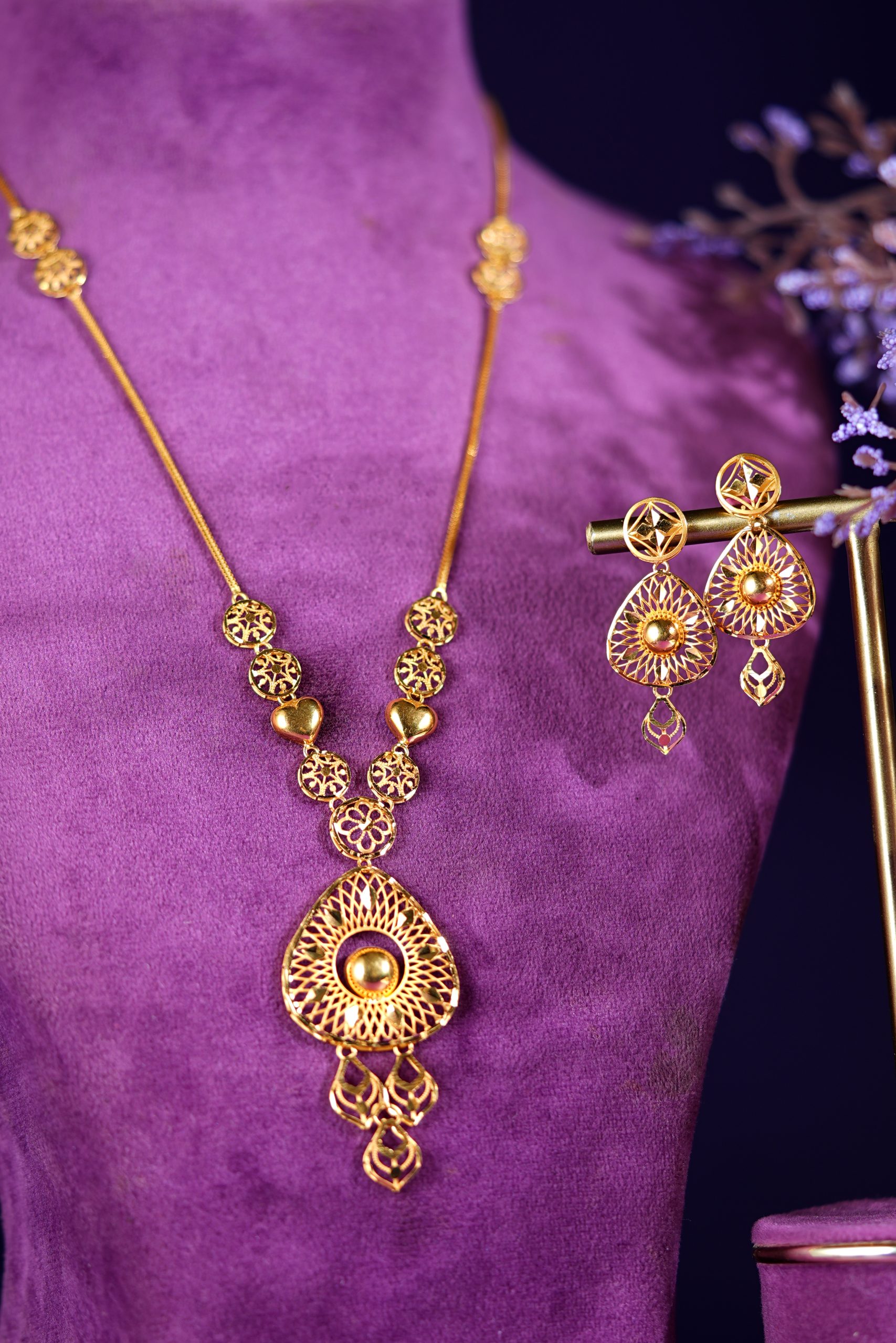 Elara Gold Half Set – Turkish Style Gold Half Set for Elegance and Sophistication
