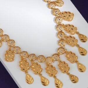 Elif Majesty Gold Necklace