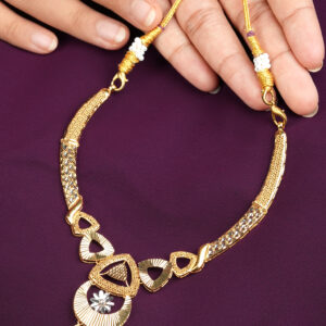 Safa Al-Lail Necklace Set | Elegant Islamic Jewelry for Eid, Weddings & Nikkah