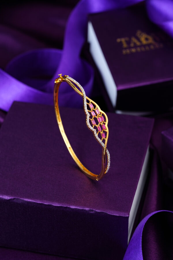 Crimson Wave Bracelet