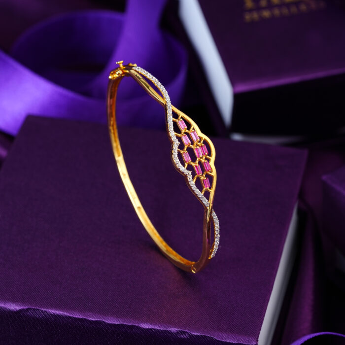Crimson Wave Bracelet
