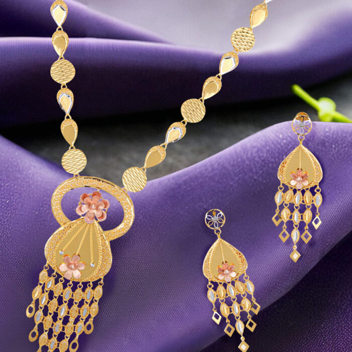 Gulnaar Bloom Necklace Set
