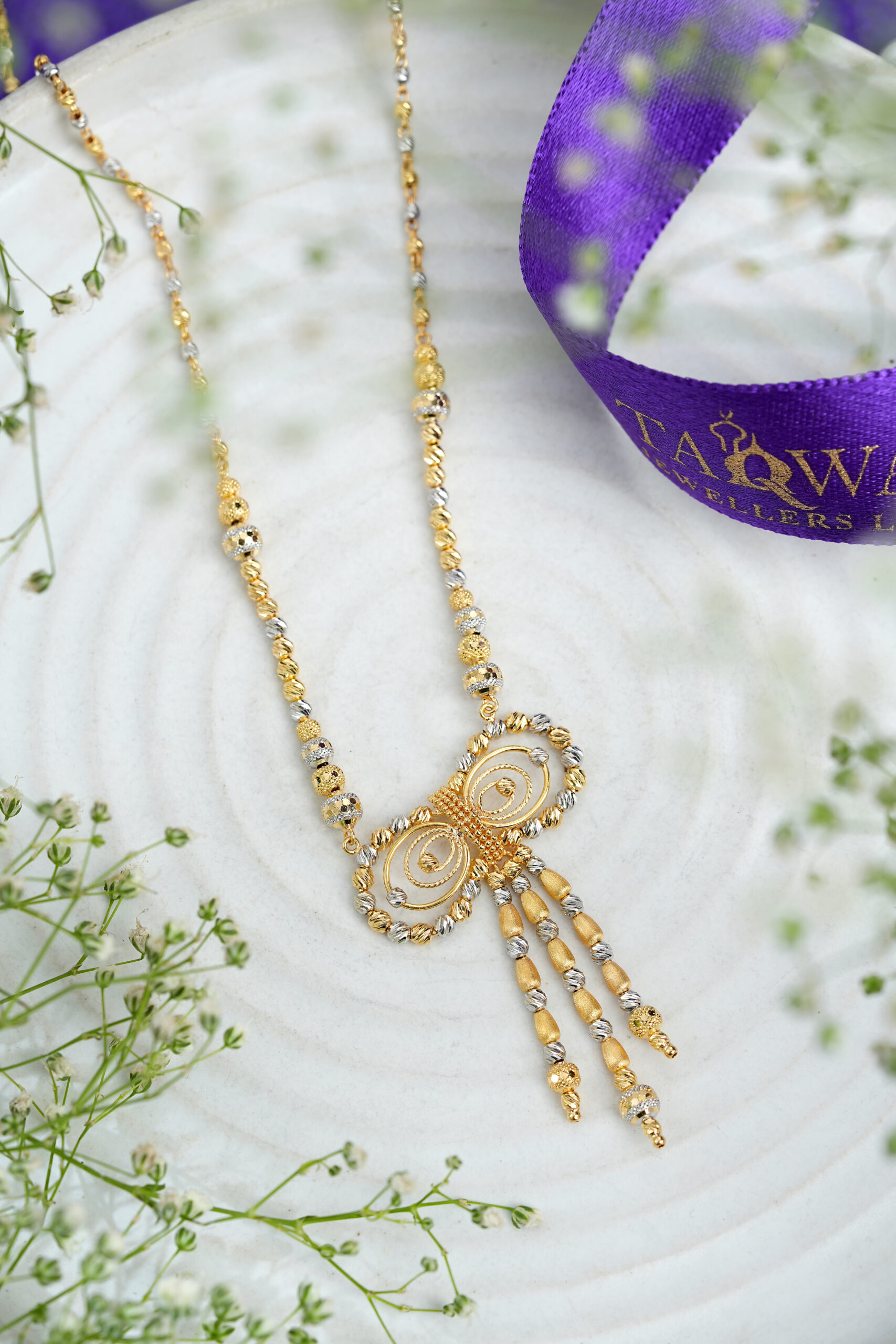 Sitara Tassel Gold Chain