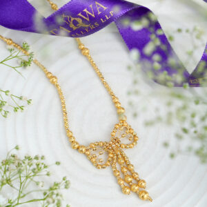 Sona Bow Gold Chain – A Symbol of Grace in Every Strand