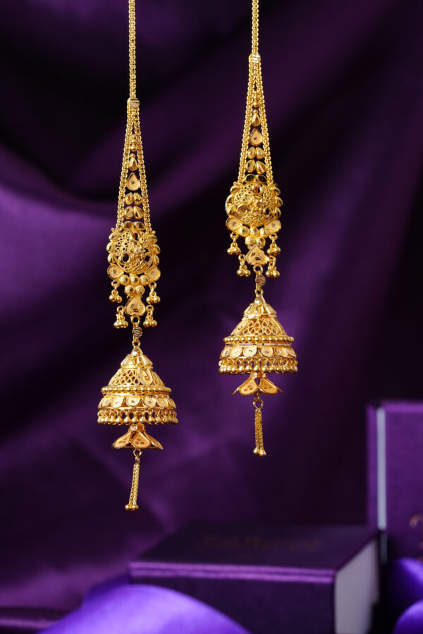 Taqwa Heirloom Jhumka – A Celebration of Tradition in 22K Gold