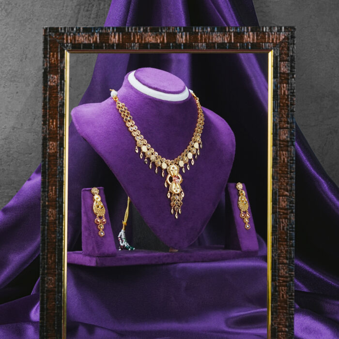 The Riham Set—a timeless masterpiece that embodies softness, elegance, and understated royalty.