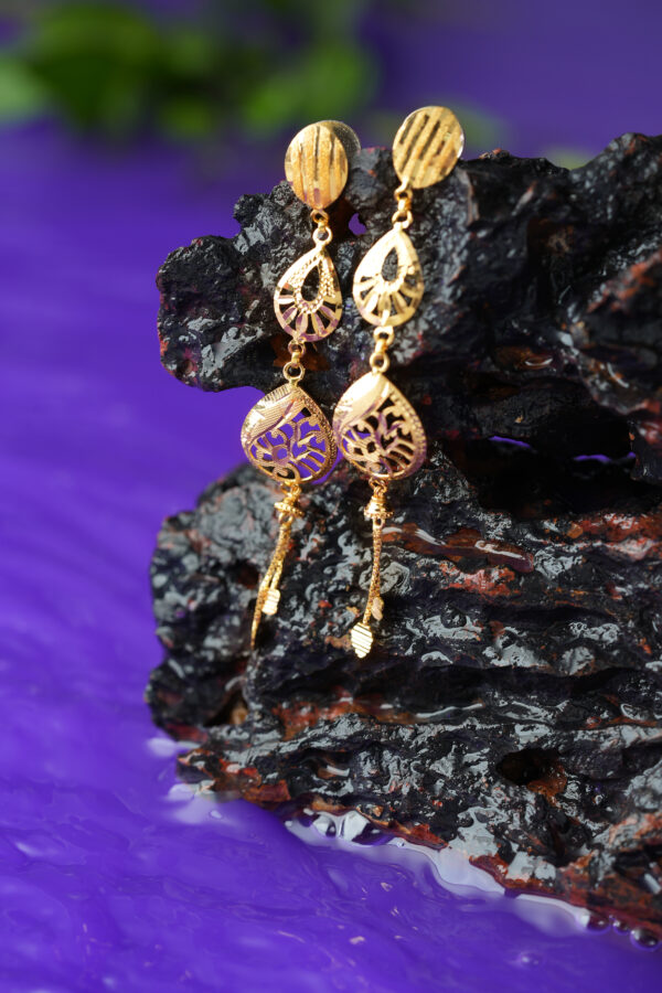 Zaynab Filigree Drop Earrings