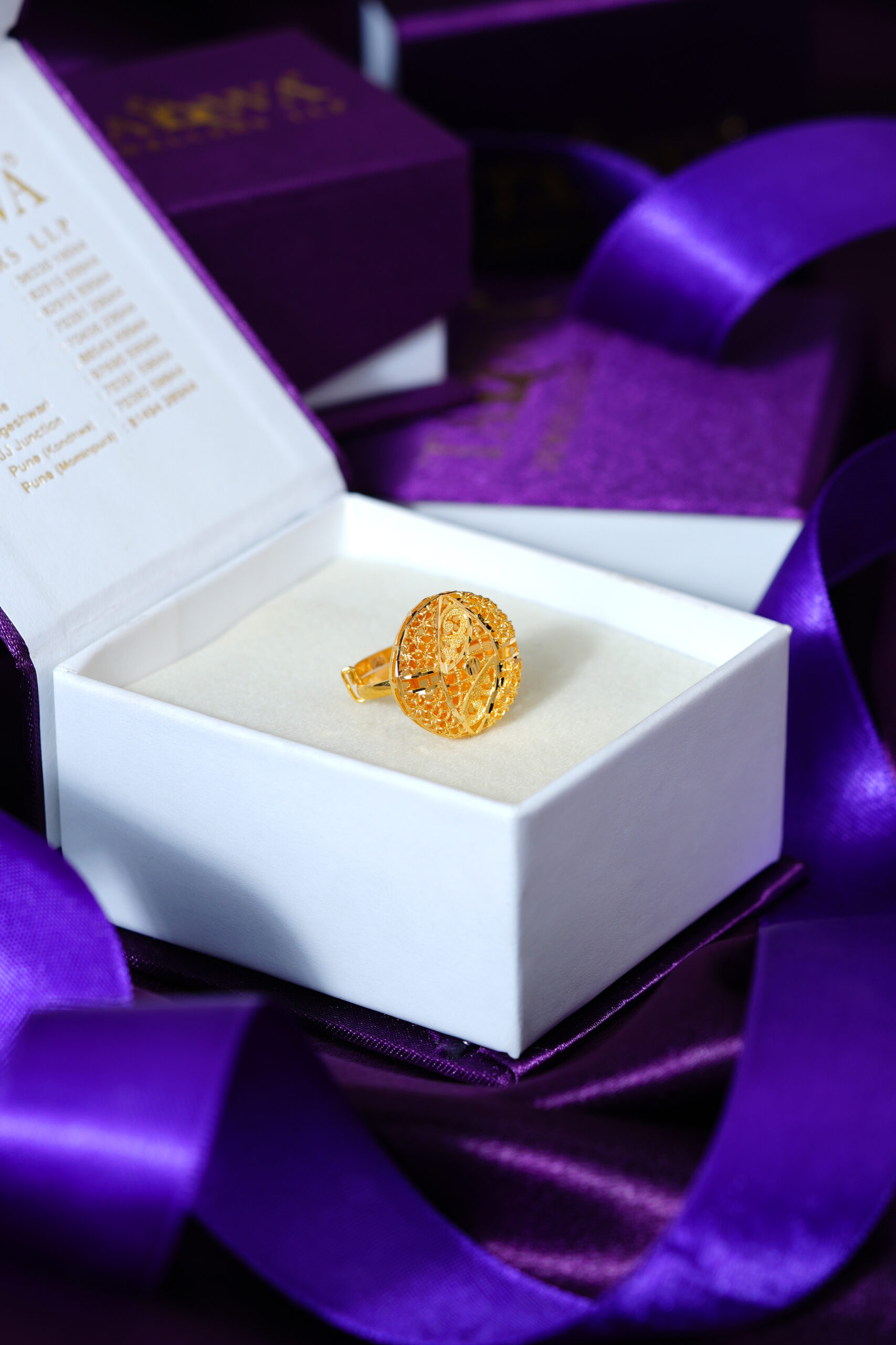 Zeenat Dome Ring – A Royal Statement in Every Detail