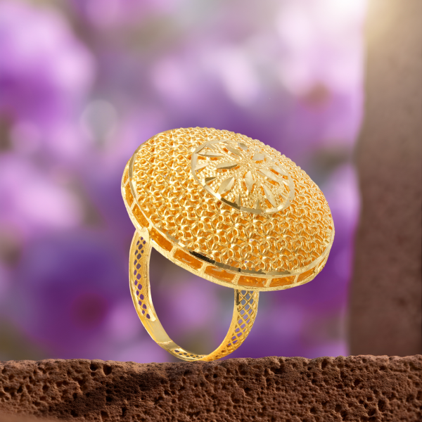 Solflora Gold Ring