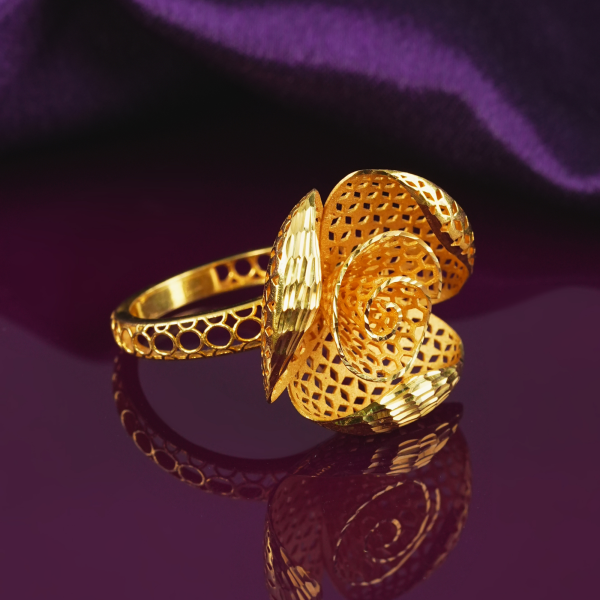 Nilufer Turkish Gold Ring