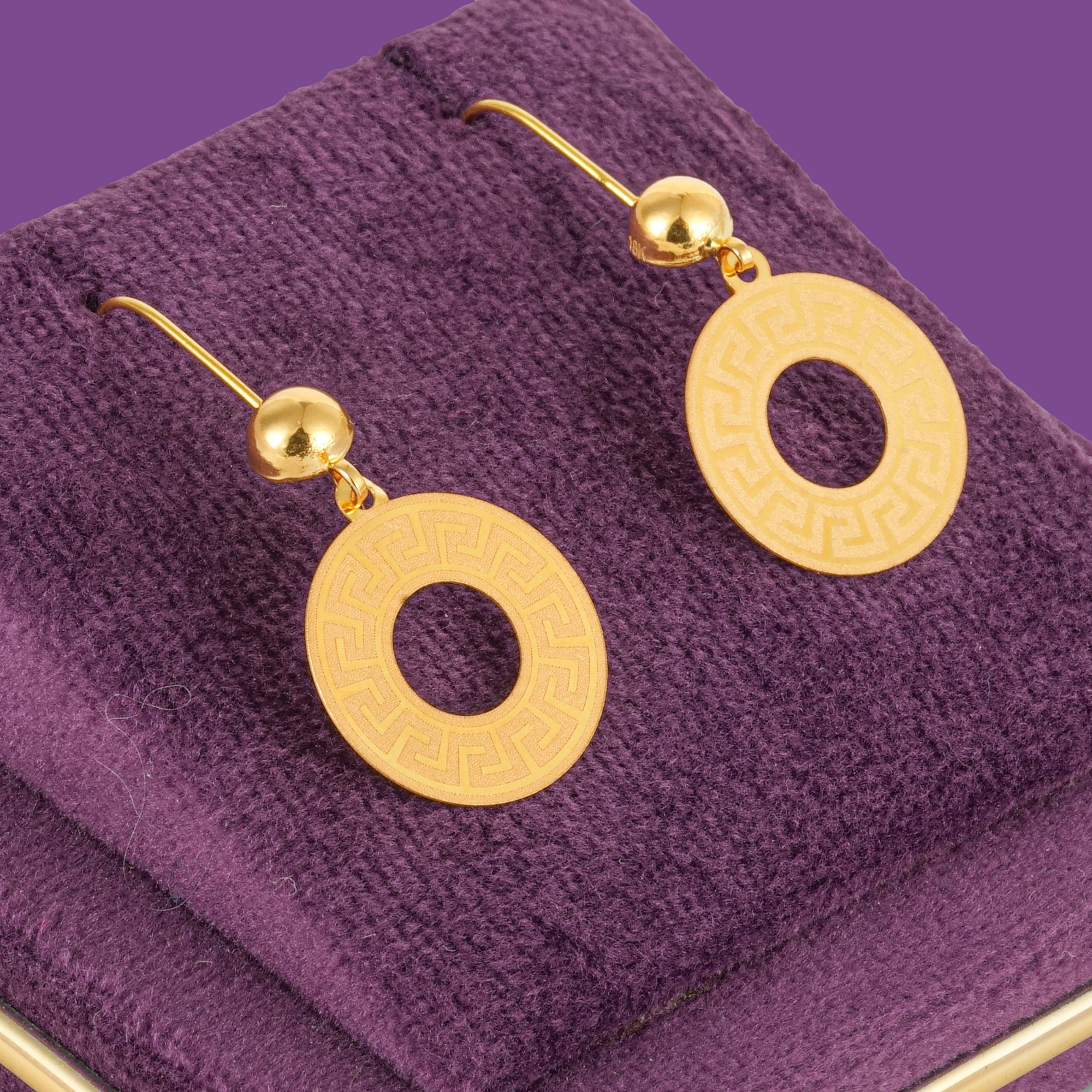 Halo Gold Necklace Set - Image 5