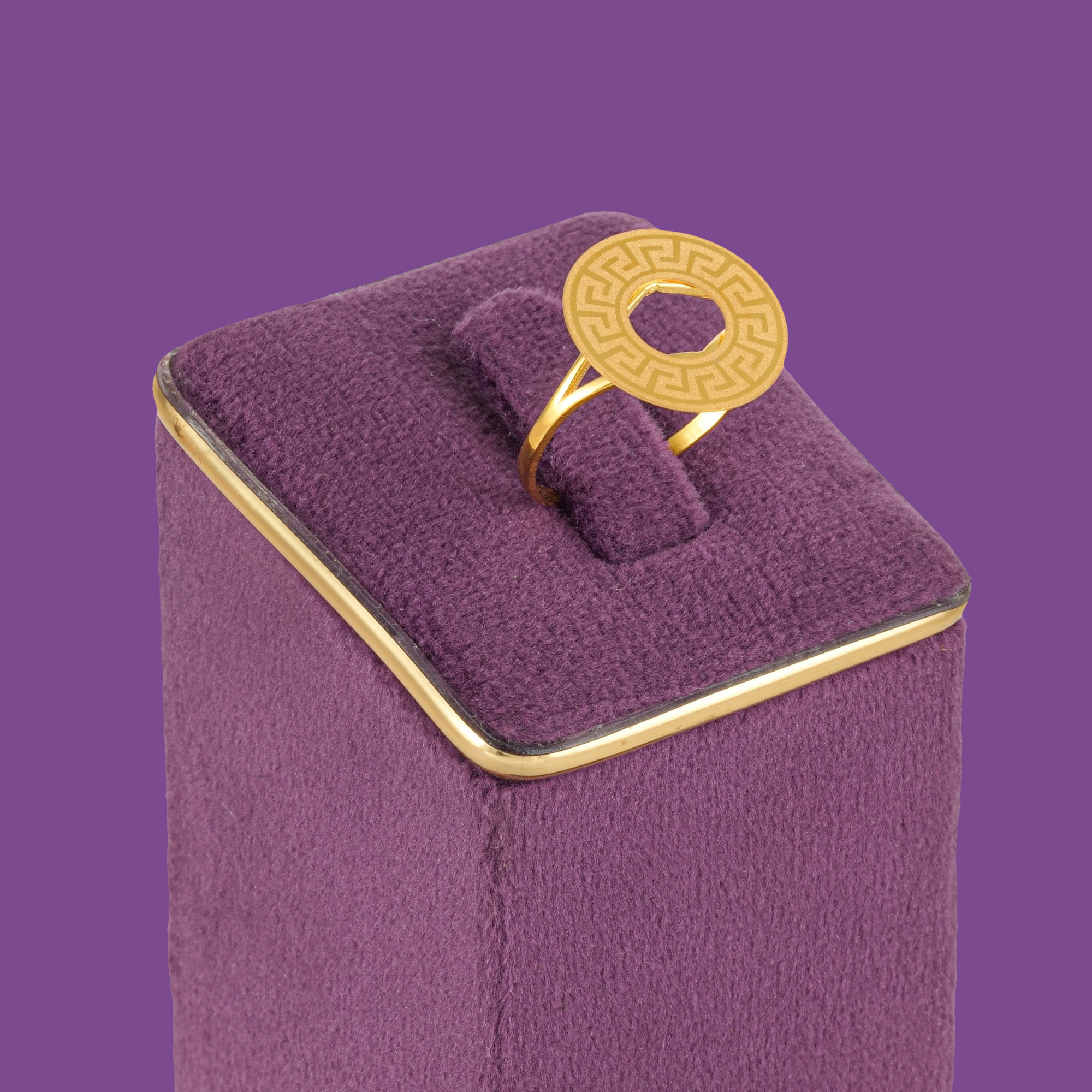 Halo Gold Necklace Set - Image 3
